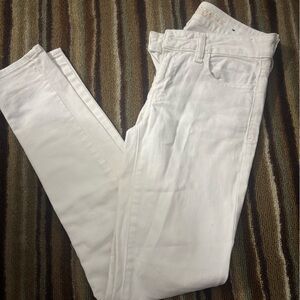 White AE jeans